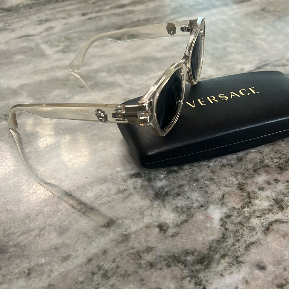 Versace versus sunglasses with case